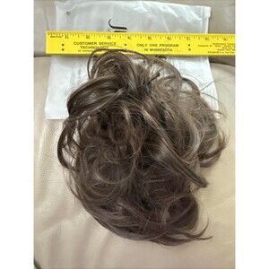 Juva Bun, Dark Brown, Messy Bun, Style Your Hair With Volume, Like Real Hair